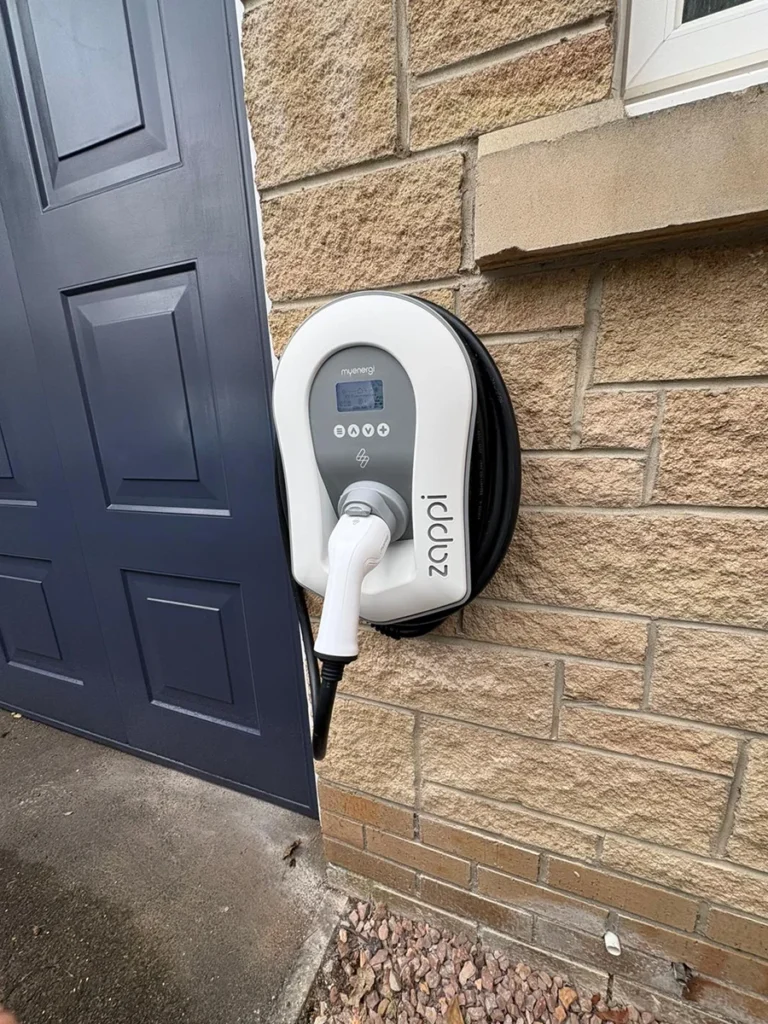 Car Charger Fitted by GSM Electricians Fife