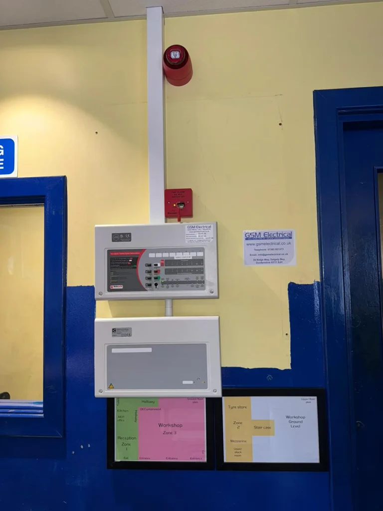 Why Central Scotland Businesses Trust GSM Electrical for Commercial, Industrial & Retail Electrical Services 3 Commercial Electrical rewire and consumer box by GSM Electrician